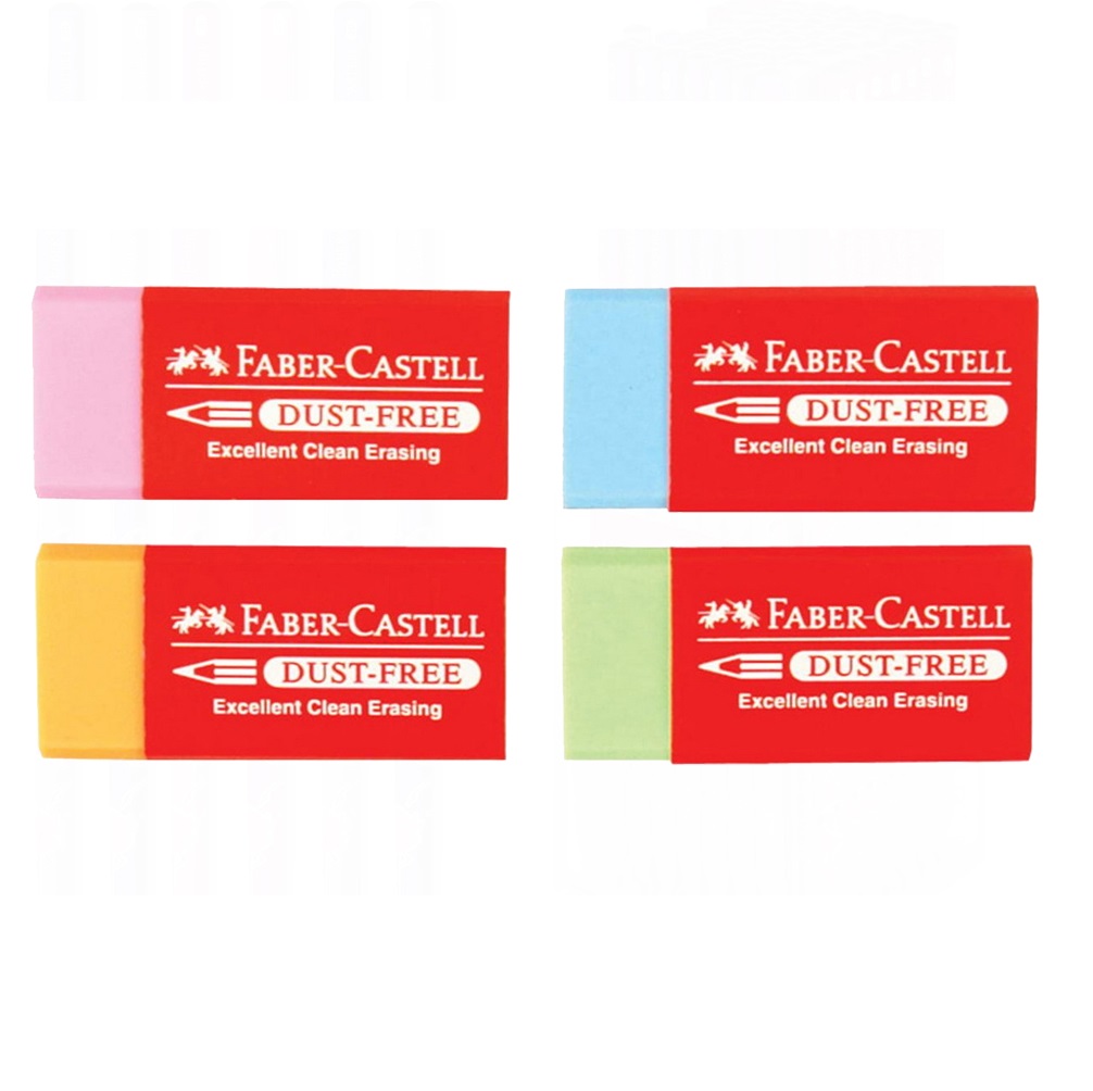 Faber Castell Renkli Silgi Dust Free 