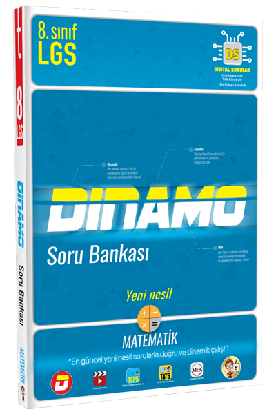 8. Sınıf Matematik Dinamo Soru Bankası Tonguç Yayınları