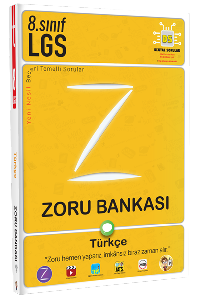 8. Sınıf Türkçe Zoru Bankası Tonguç Yayınları