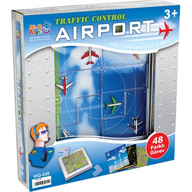 Hi-Q Toys Airport Traffic Control Hava alanı Trafik Kontrol Oyunu