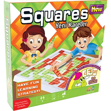 Hi-Q Toys New Squares Yeni Kareler Zeka Oyunu