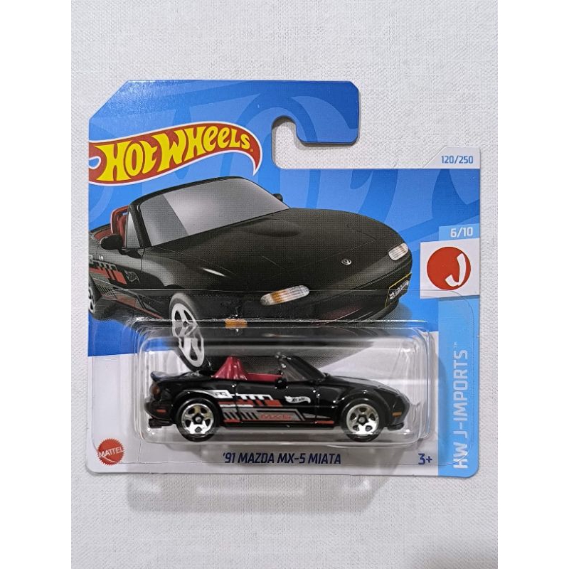 91 Mazda MX-5 Miata Hot Wheels HTC47 2024 Model