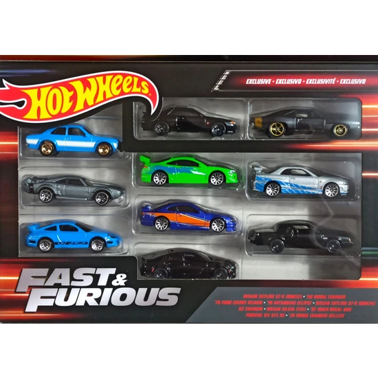 Hot Wheels Fast And Furious 10 Lu Paket HNT21