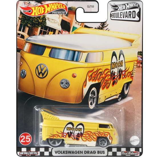 Hot Wheels Boulevard Premium Arabalar 1:64 Volkswagen Drag Bus GRL93