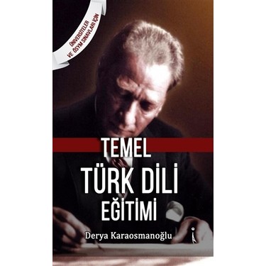 Temel Türk Dili Eğitimi Derya Karaosmanoğlu İkinci Adam Yayınları