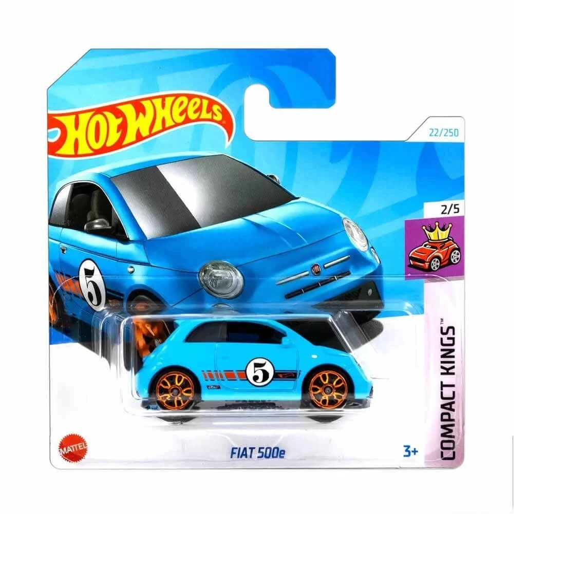 Fiat 500e Hot Wheels HTD03