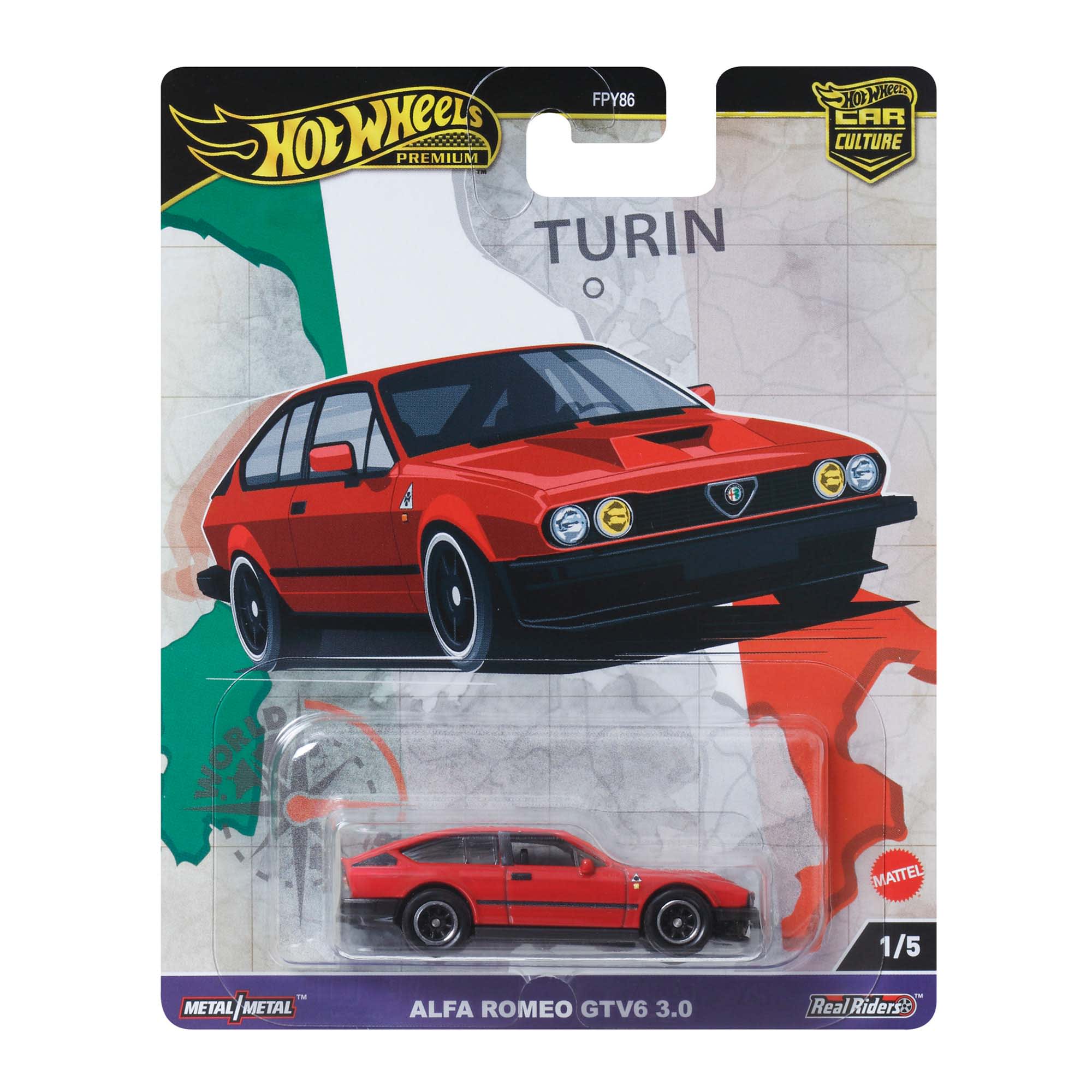 Alfa Romeo GTV6 3.0 Hot Wheels Premium FPY86