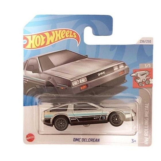 Hotwheels DMC Delorean Silver  Hot Wheels HTF28 TH