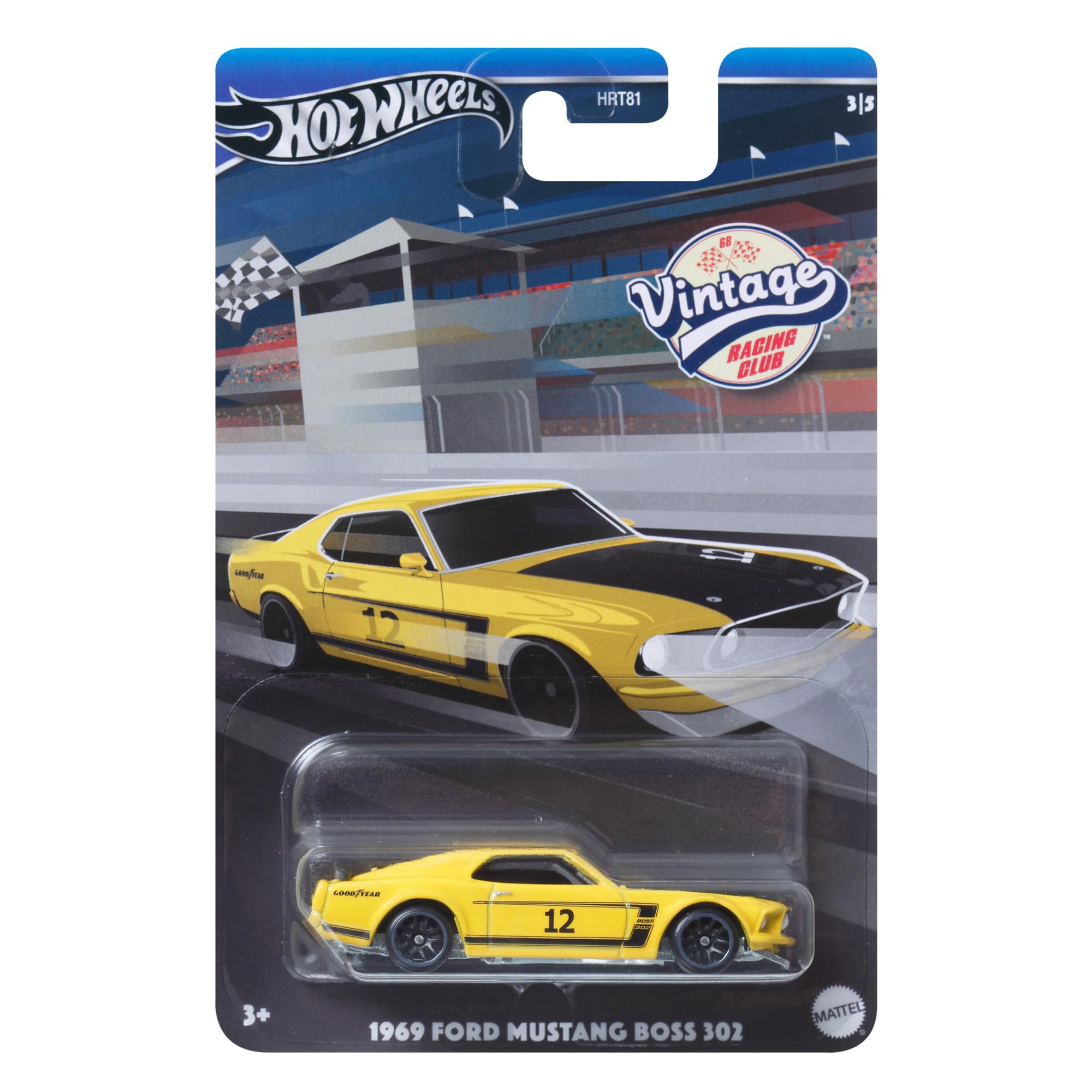 1969 Ford Mustang Boss 302 Hot Wheels Premium