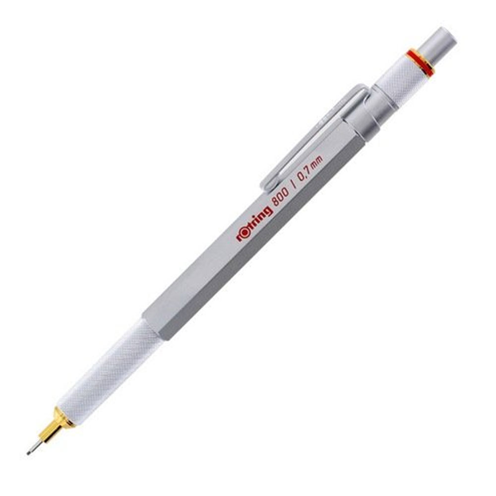 Rotring 800 Mekanik Kurşun Kalem, Krom 0.7 mm